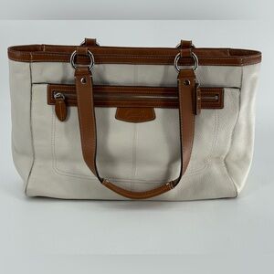 Coach Penelope Large Pebbled Leather‎ Tote Satchel